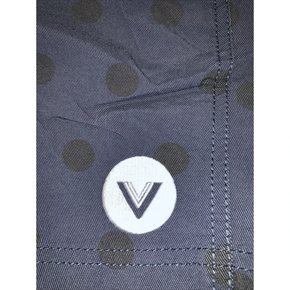 Nwt Vast‎ Men Size Med Navy With Dots Shorts
